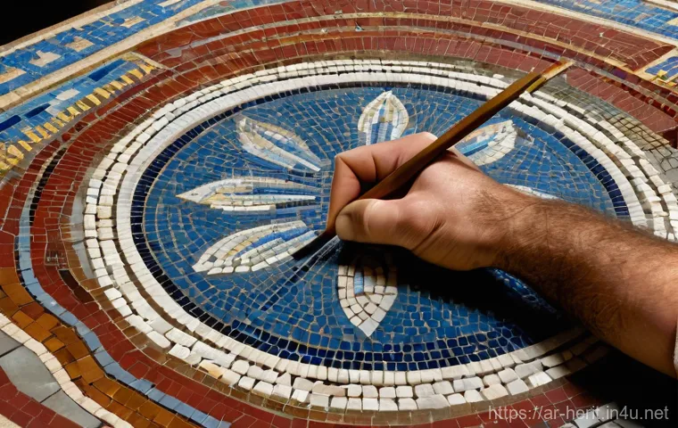 문화재수리와 건축 보존의 차이 - **The Guardians of Stone: Preserving Ancient Walls**
    A highly detailed, serene image capturing p...